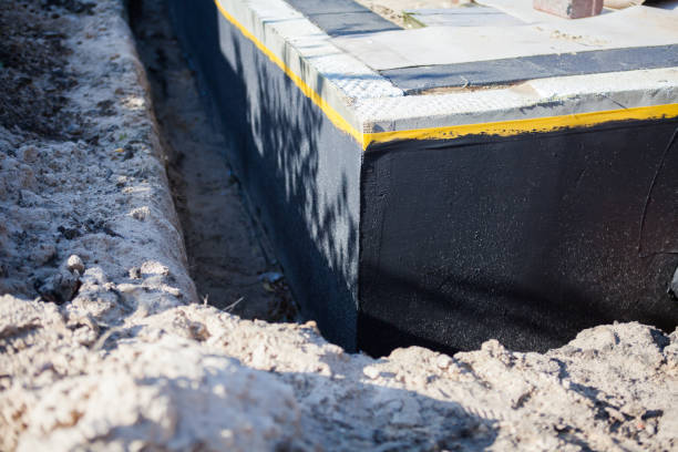 Residential Vapor Barrier Installation installation at a South Wales, NY home by SJ Waterproofing Pros